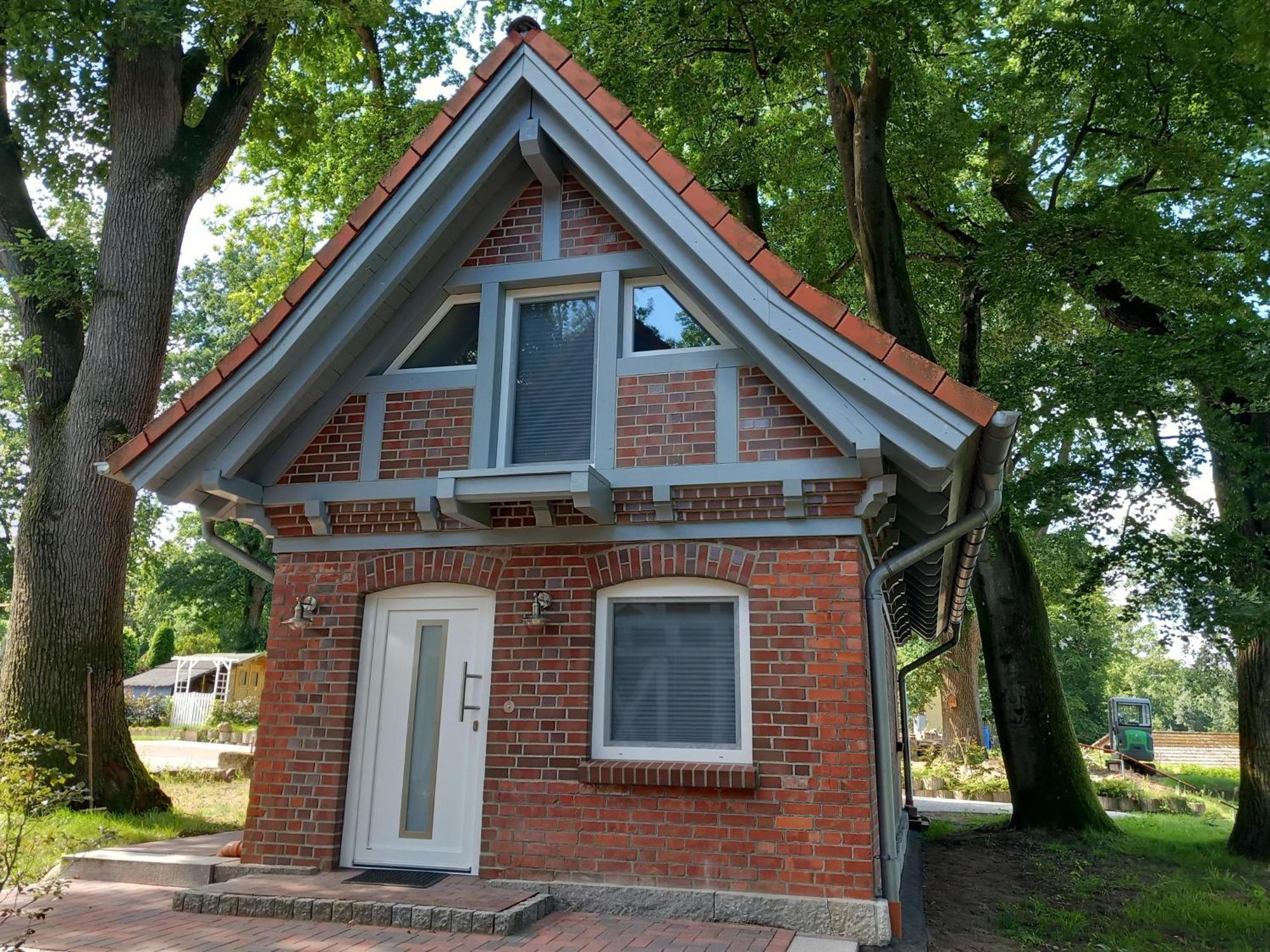 Ferienhaus Heidenest, E-Bike, Bettwaesche Und Handtuecher Zubuchbar Buchholz in der Nordheide Esterno foto