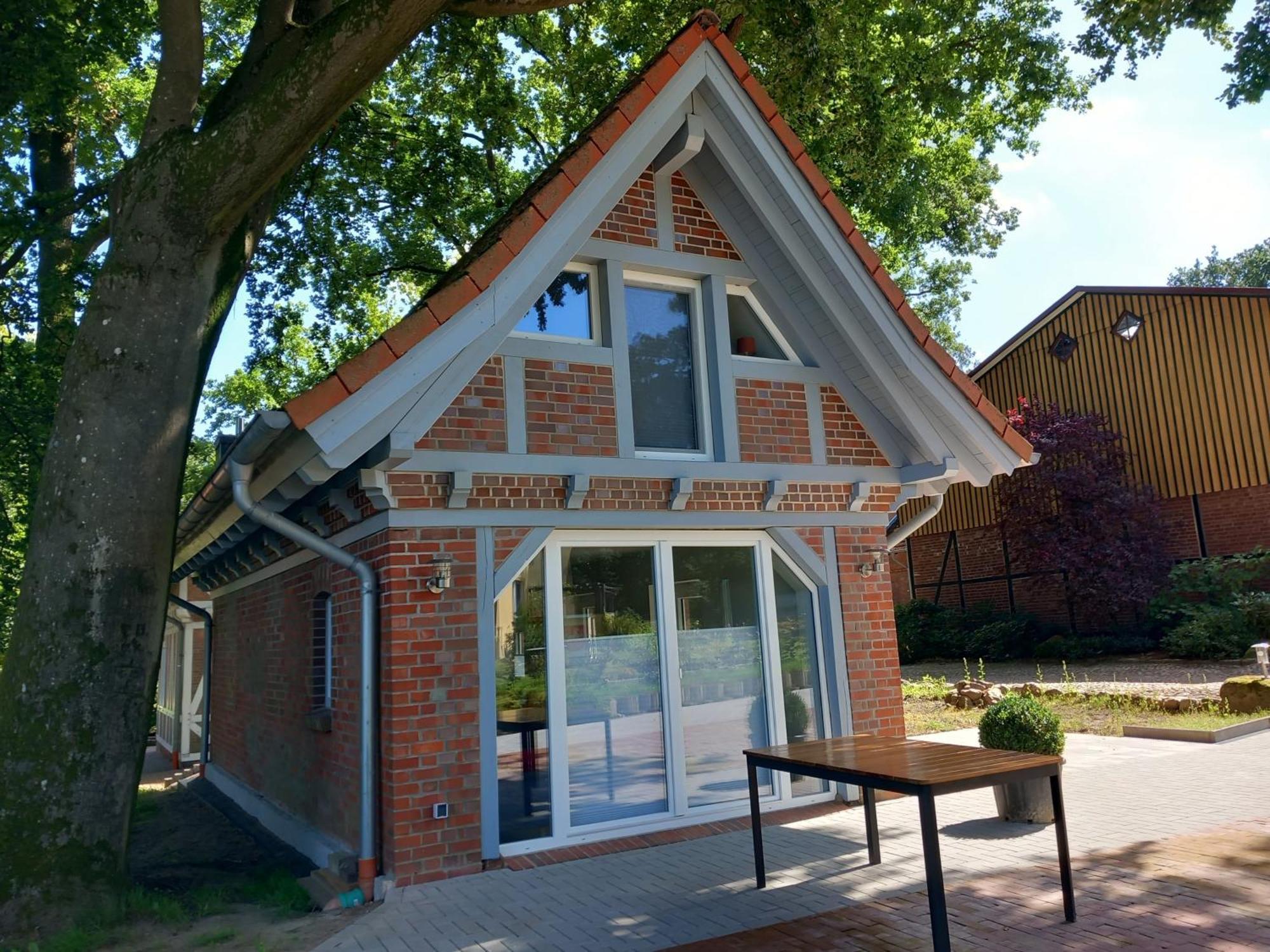 Ferienhaus Heidenest, E-Bike, Bettwaesche Und Handtuecher Zubuchbar Buchholz in der Nordheide Esterno foto